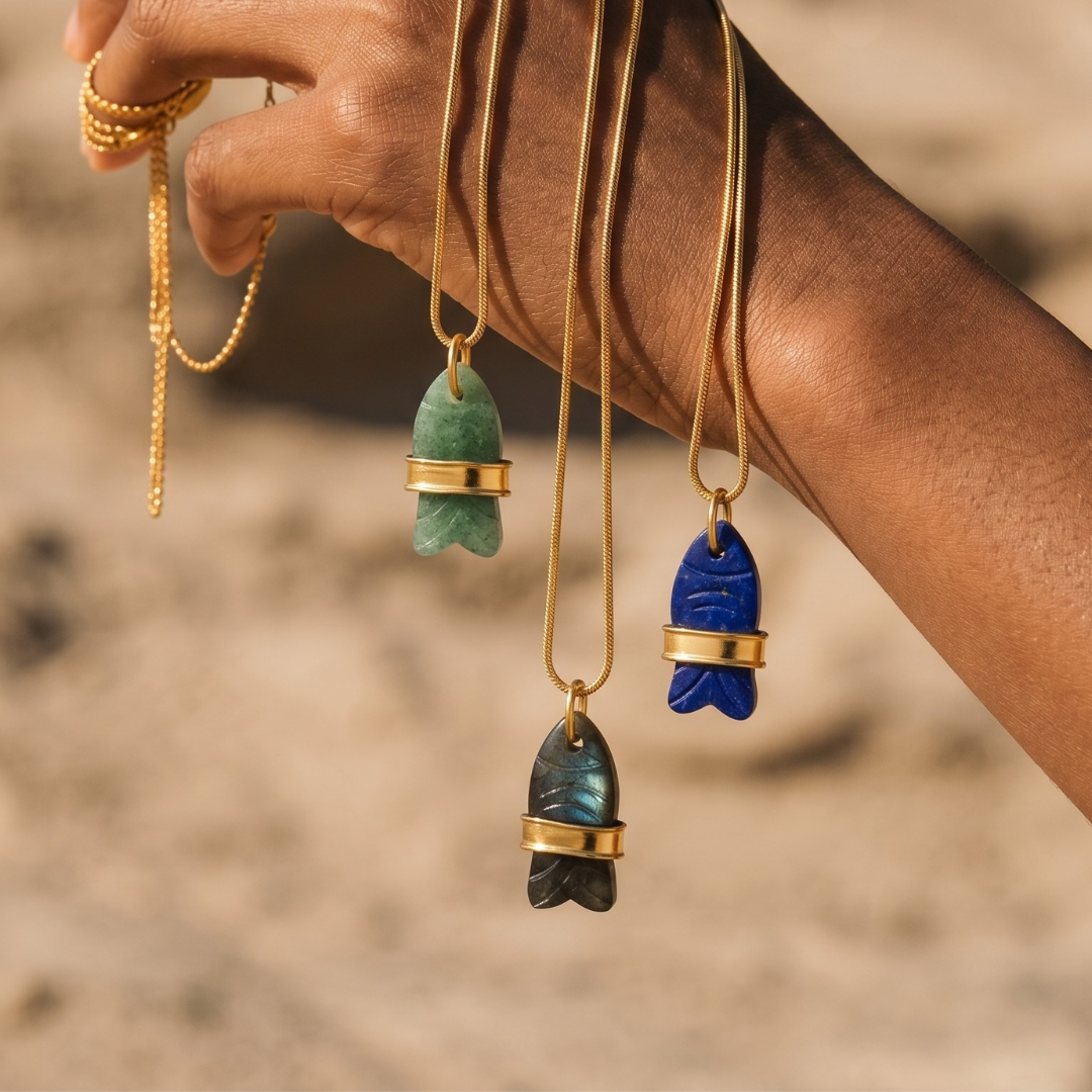 Ekadori Necklace Ripple Drip