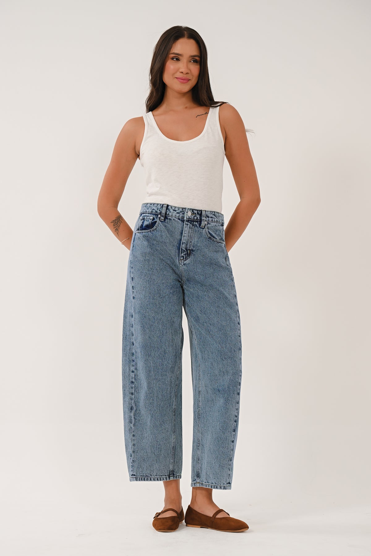 Nomads Barrell Leg Jean