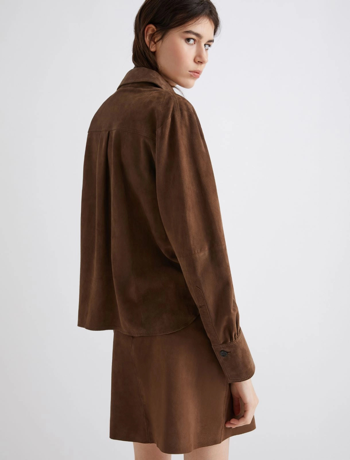 Marella Gioco Leather Jacket