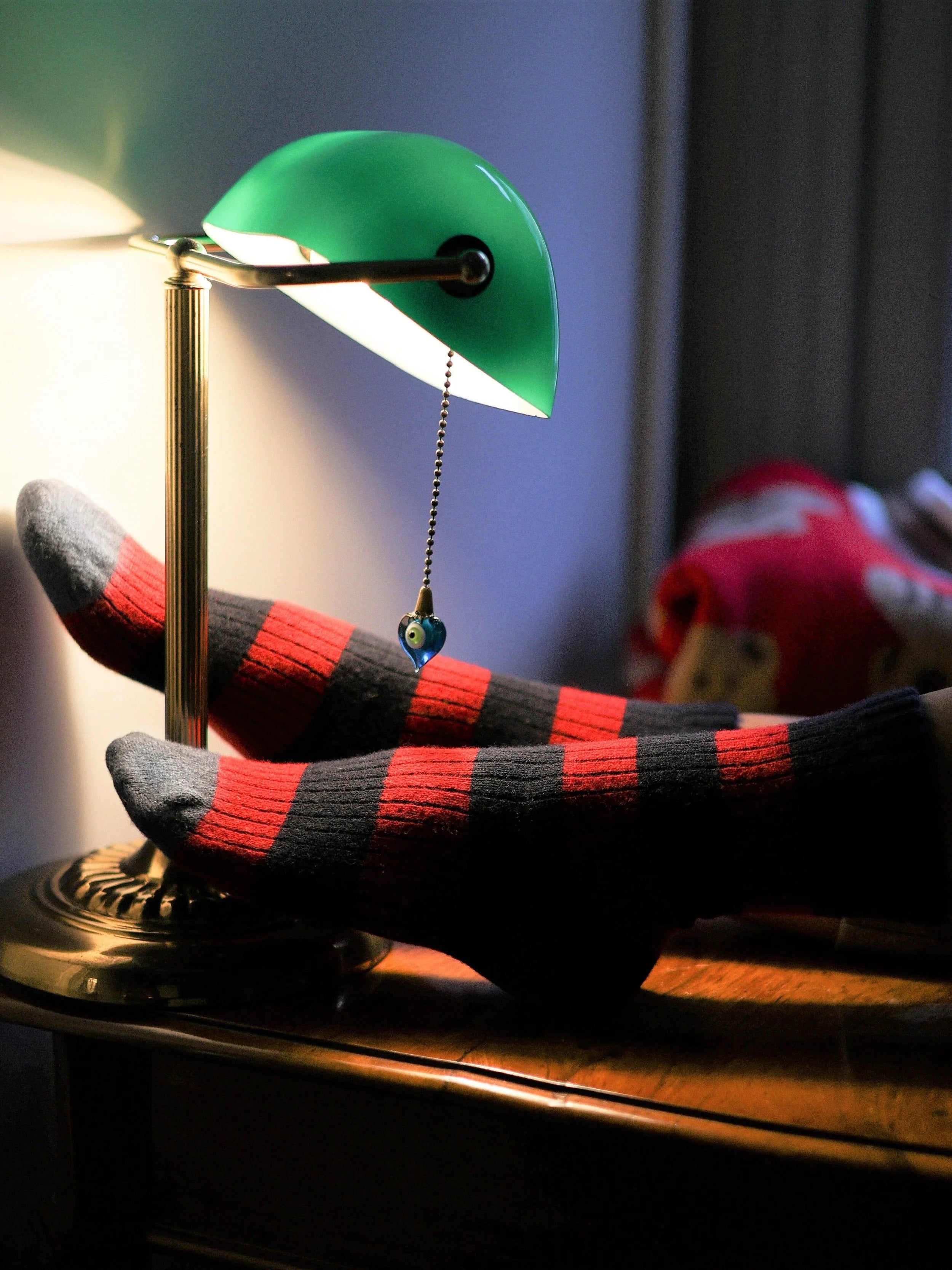 KLUE Merino Wool socks with Stripes | Khaki-Yellow