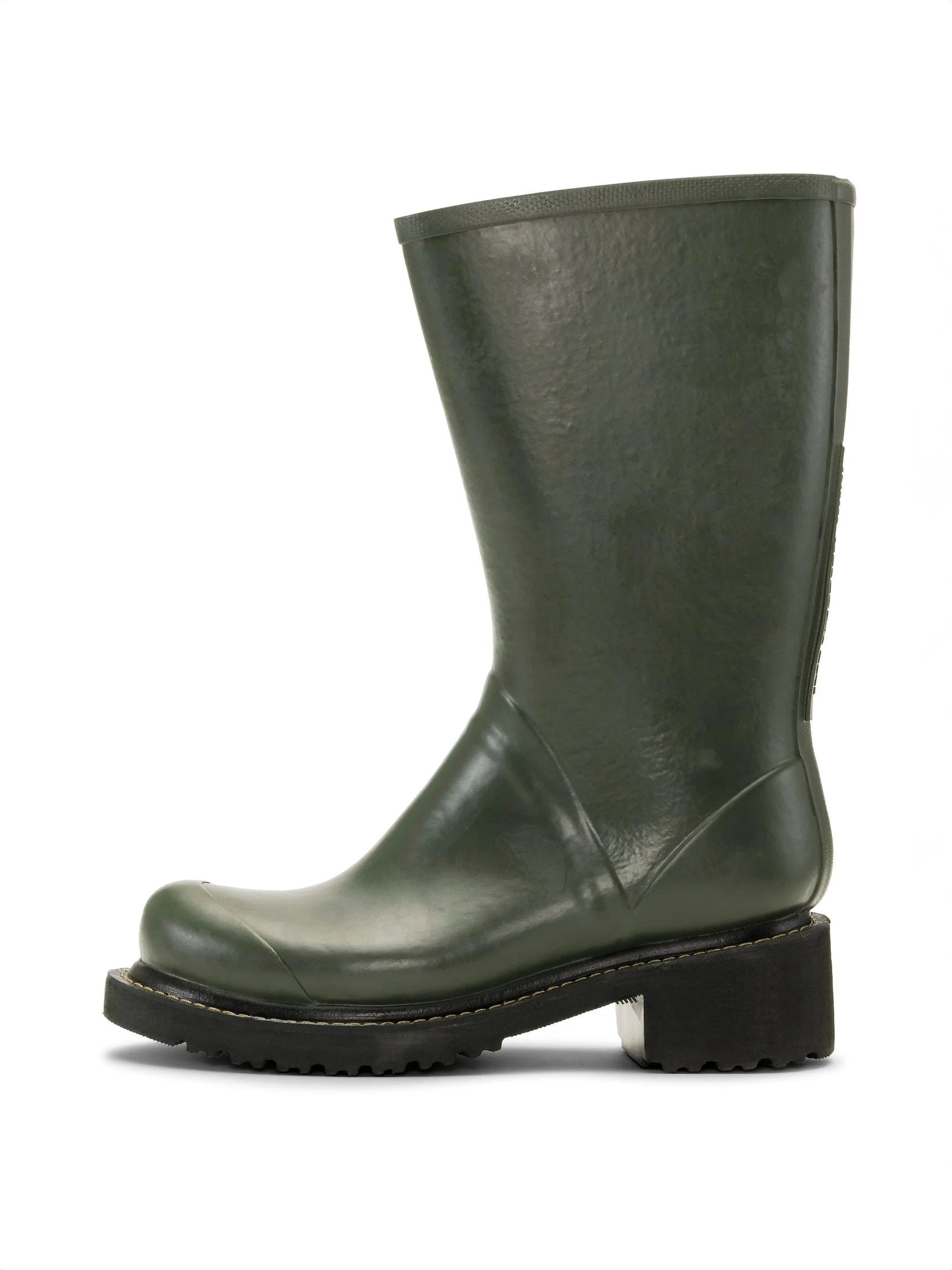 Ilse Jacobsen 3/4 Rubber Boots w Zip Rub47Zip