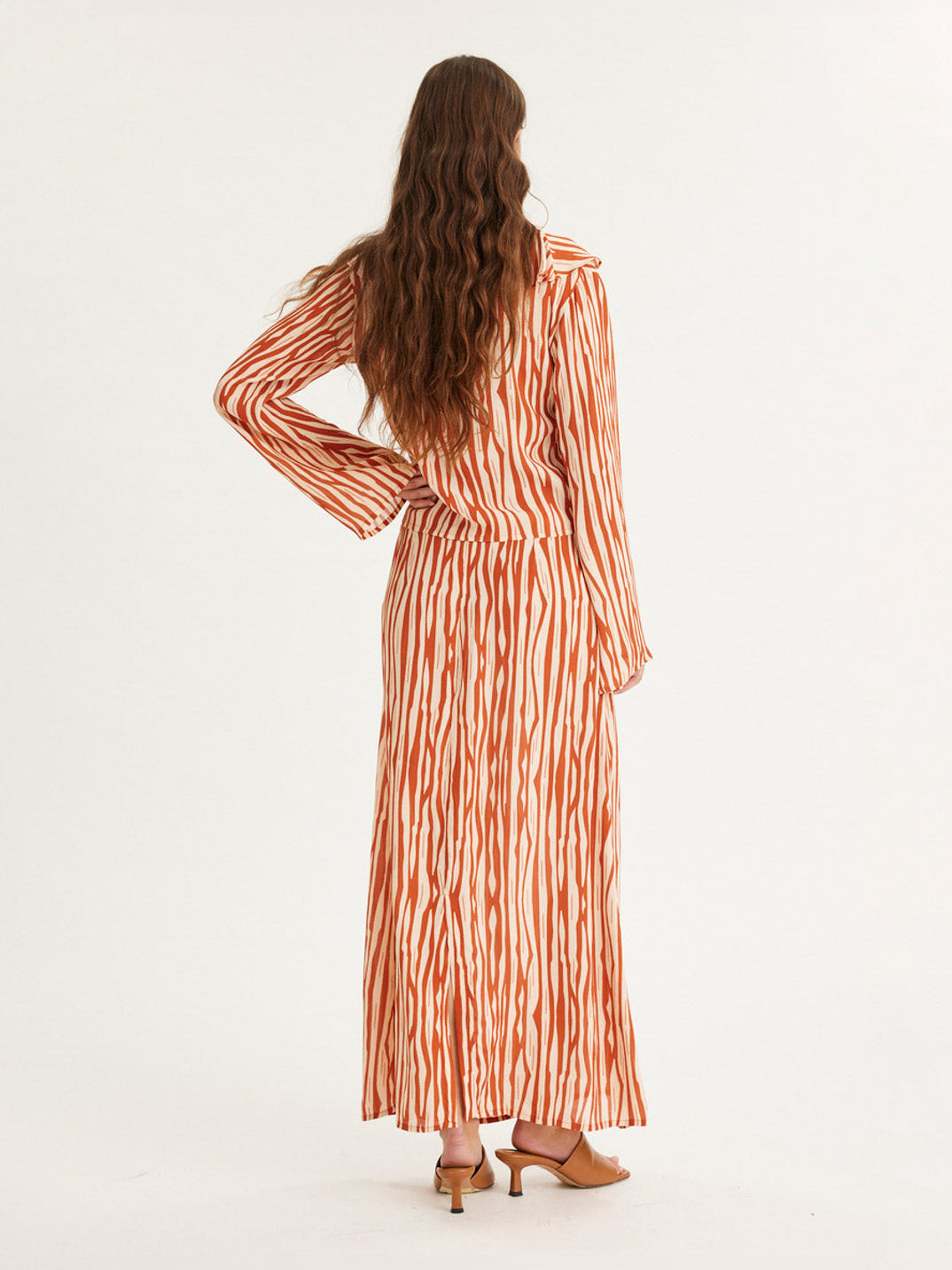Summery Arlo Ruffle Shirt
