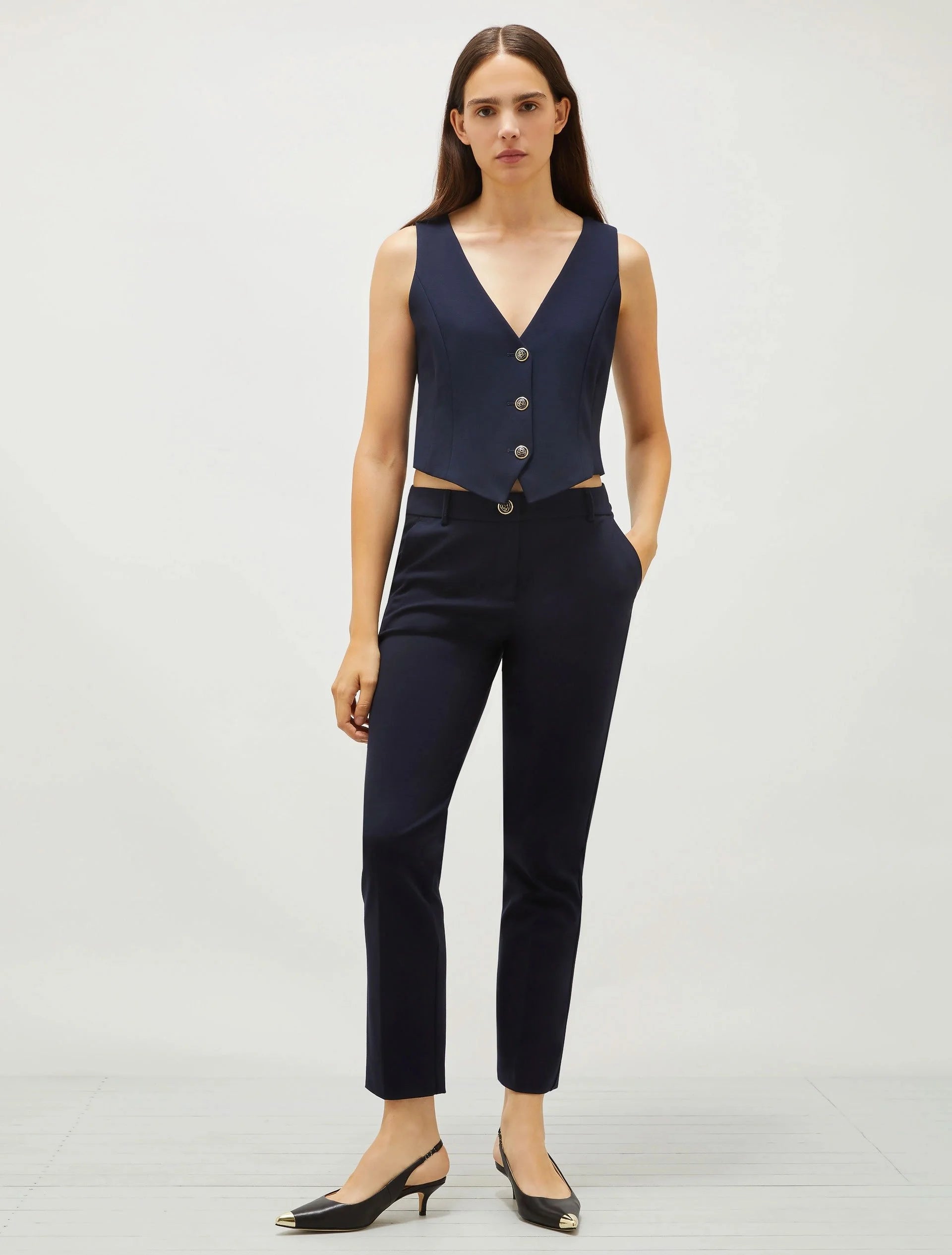 Marella Dotto Jersey Trouser