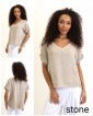 T1 Linen Cotton Mix Top