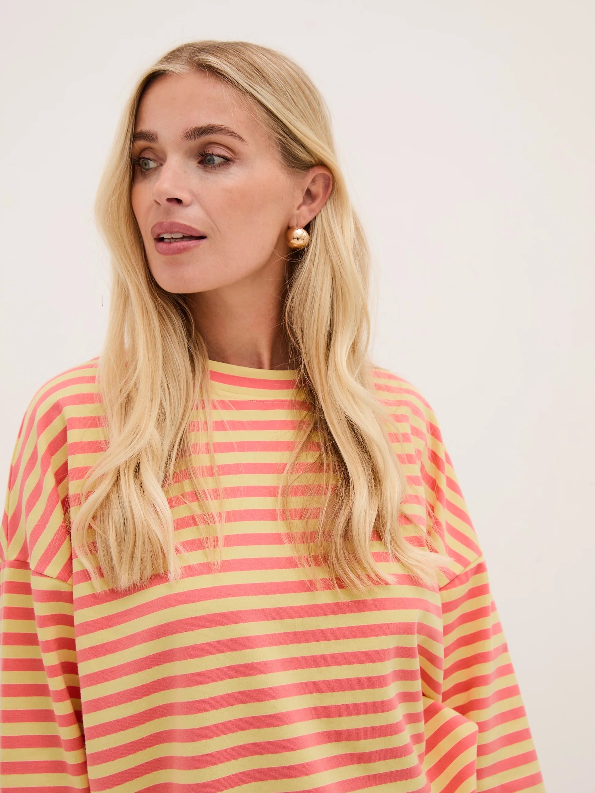 FIKA Zara Sweat Yellow/Coral