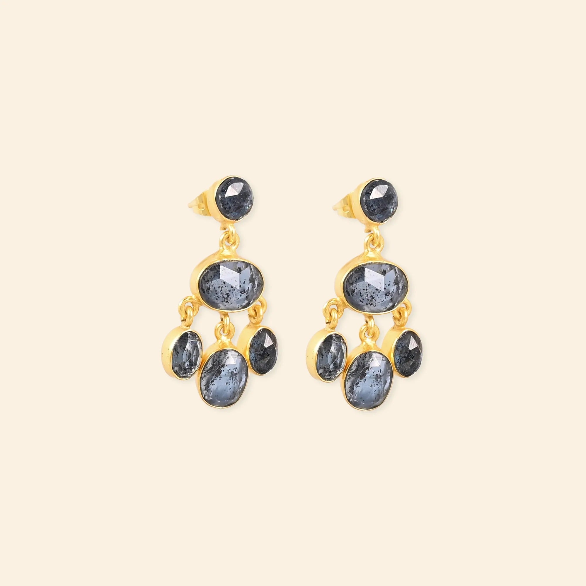 Ekadori Midnight Ocean Earrings
