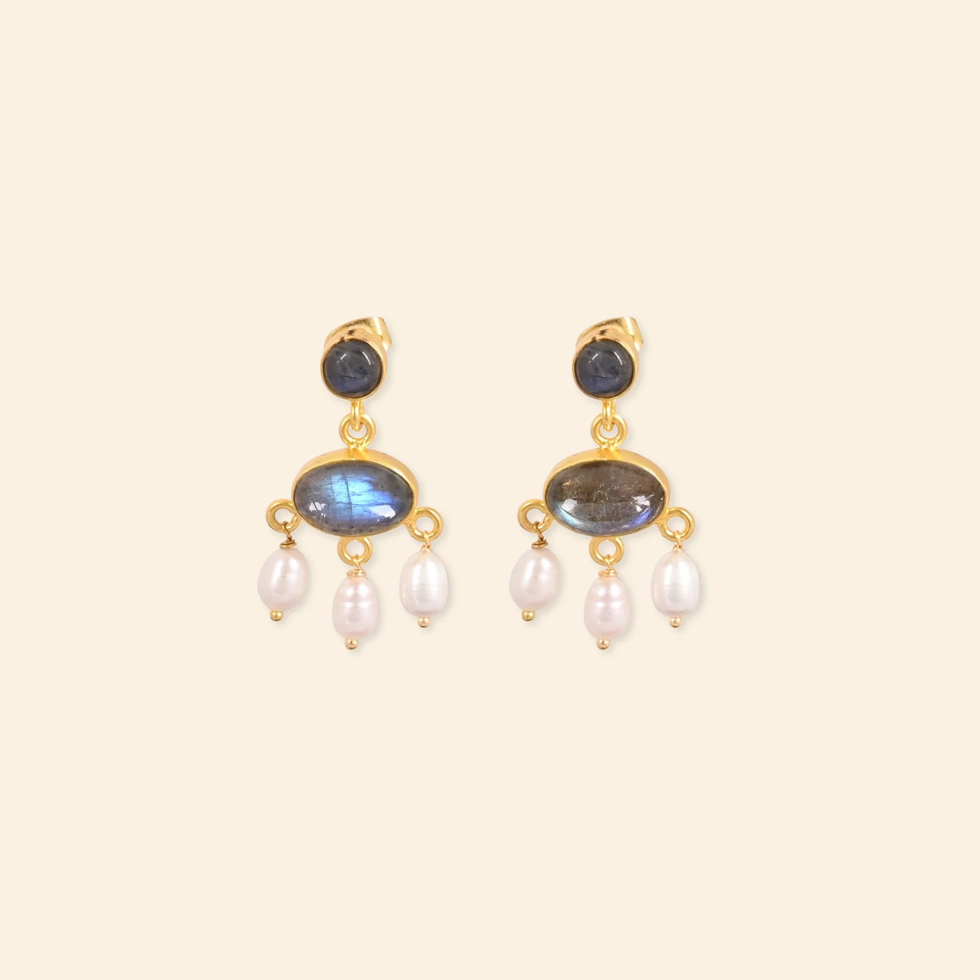 Ekadori Midnight Ocean Earrings