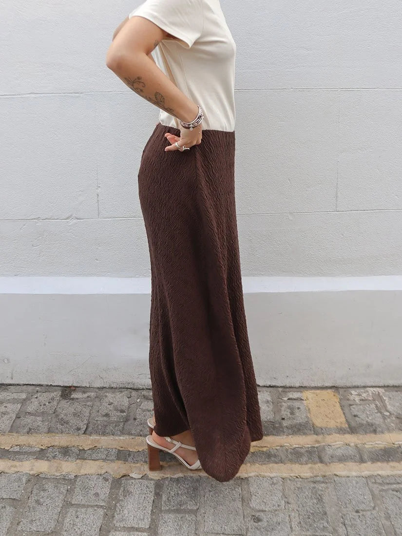 Marella Cellula Jersey Skirt