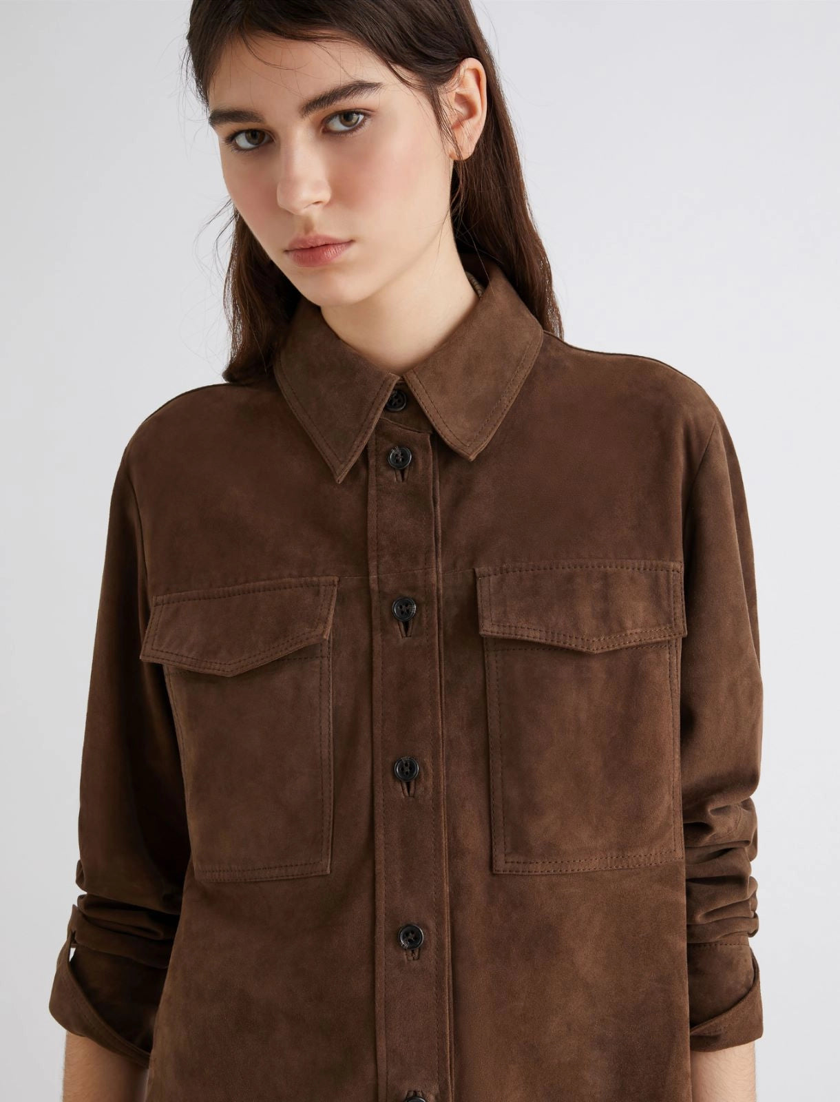 Marella Gioco Leather Jacket