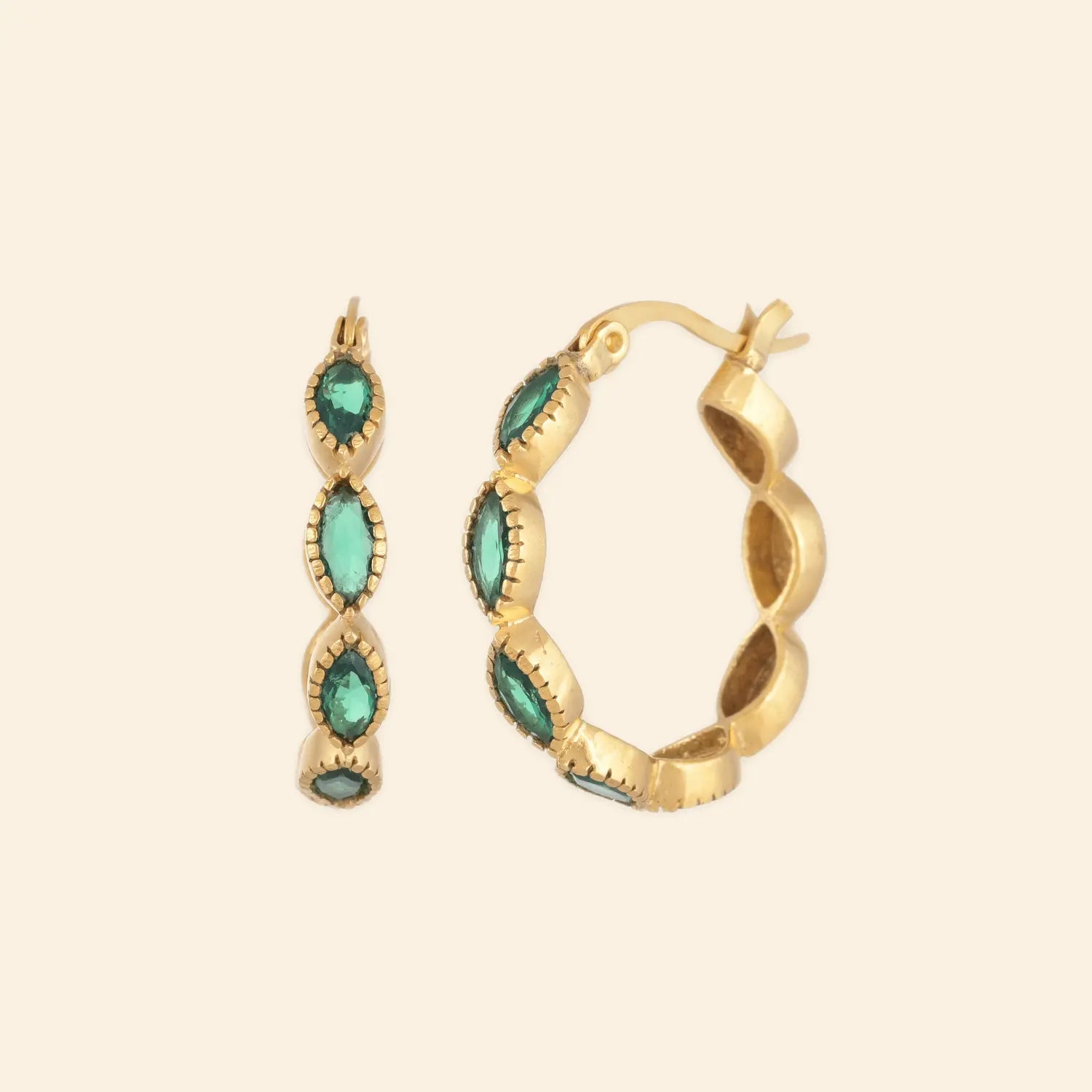 Ekadori Earrings Circles Persepolis