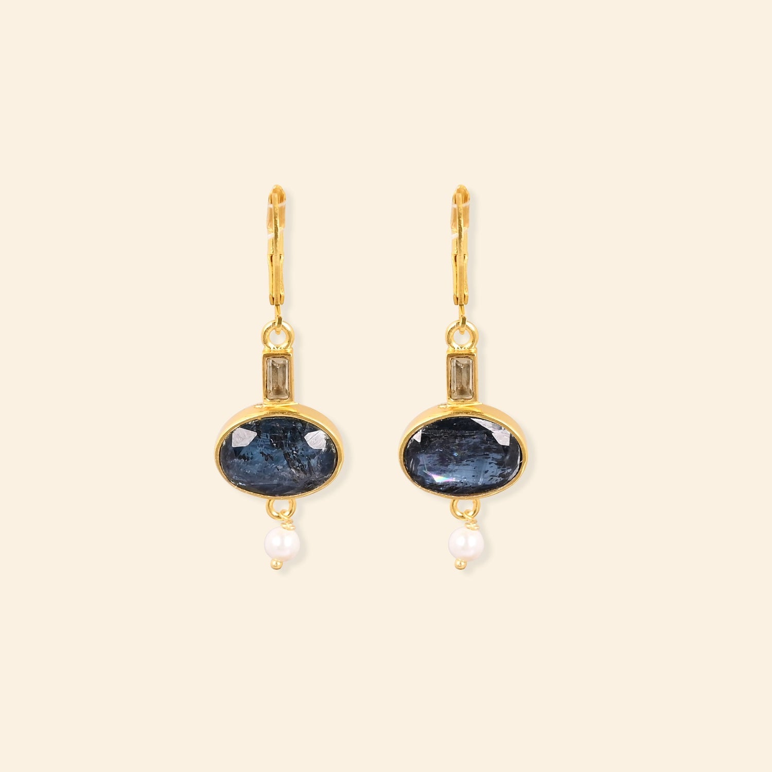 Ekadori Earrings Saffron Petal