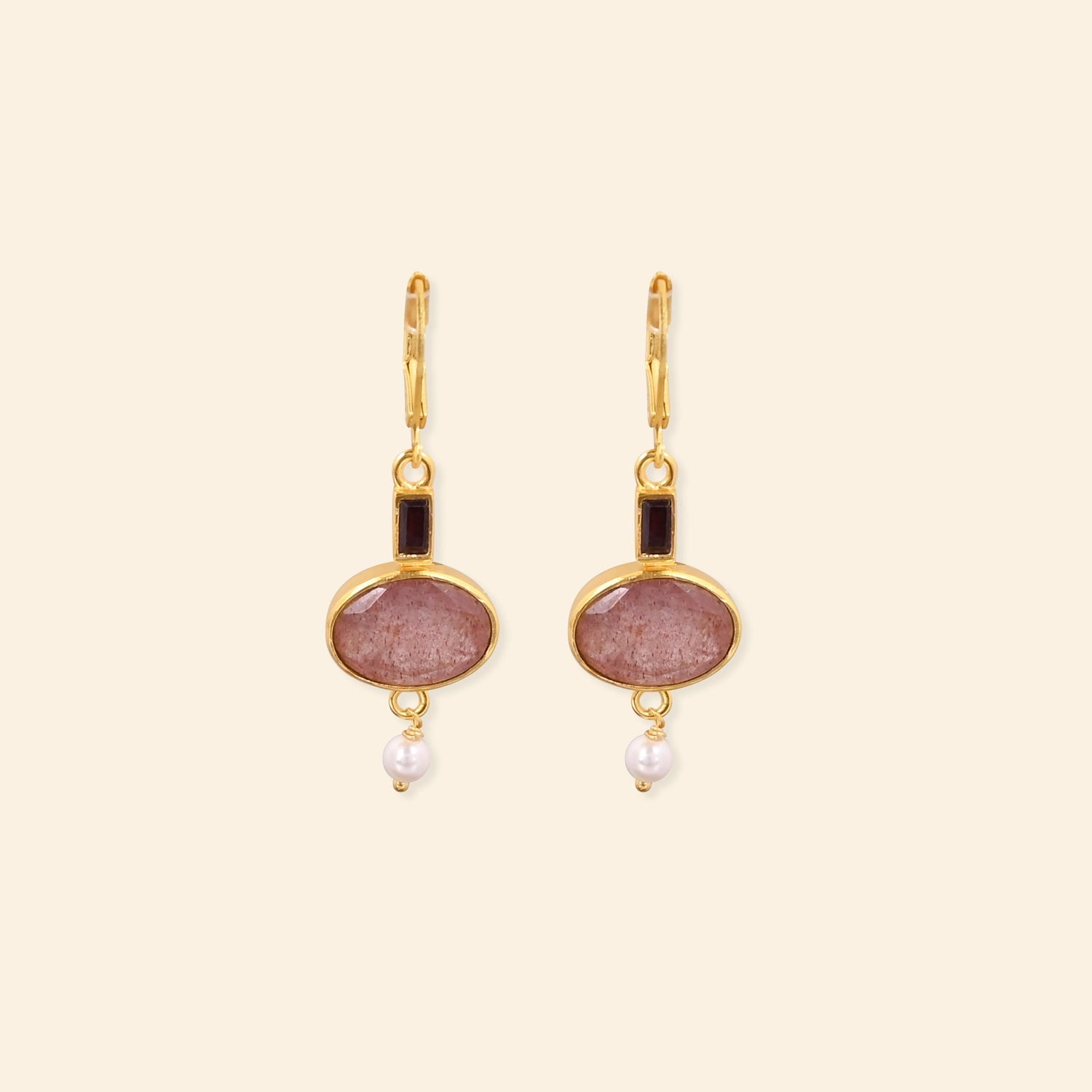 Ekadori Earrings Saffron Petal