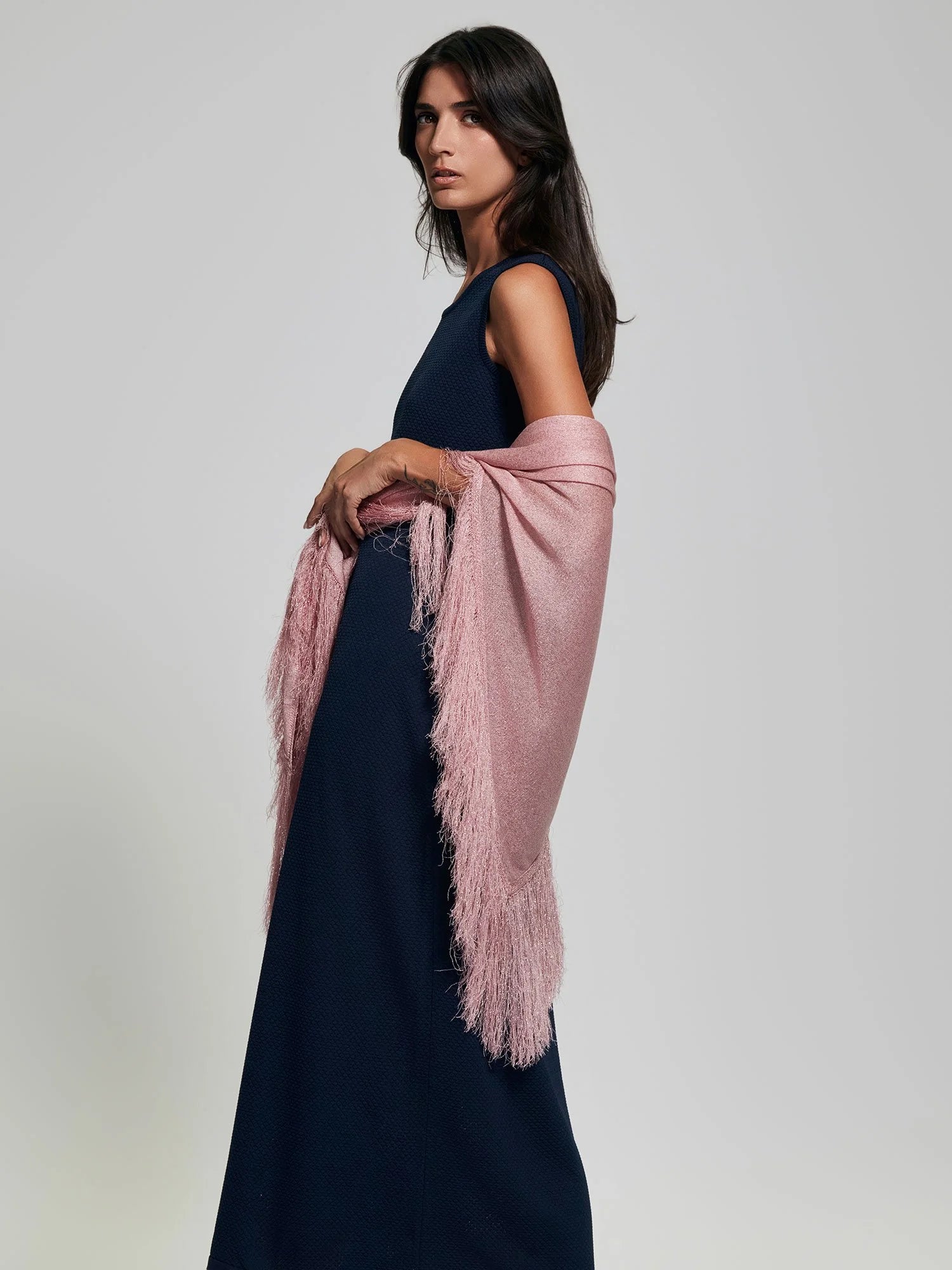 Neera Sleeveless Long Dress N15459