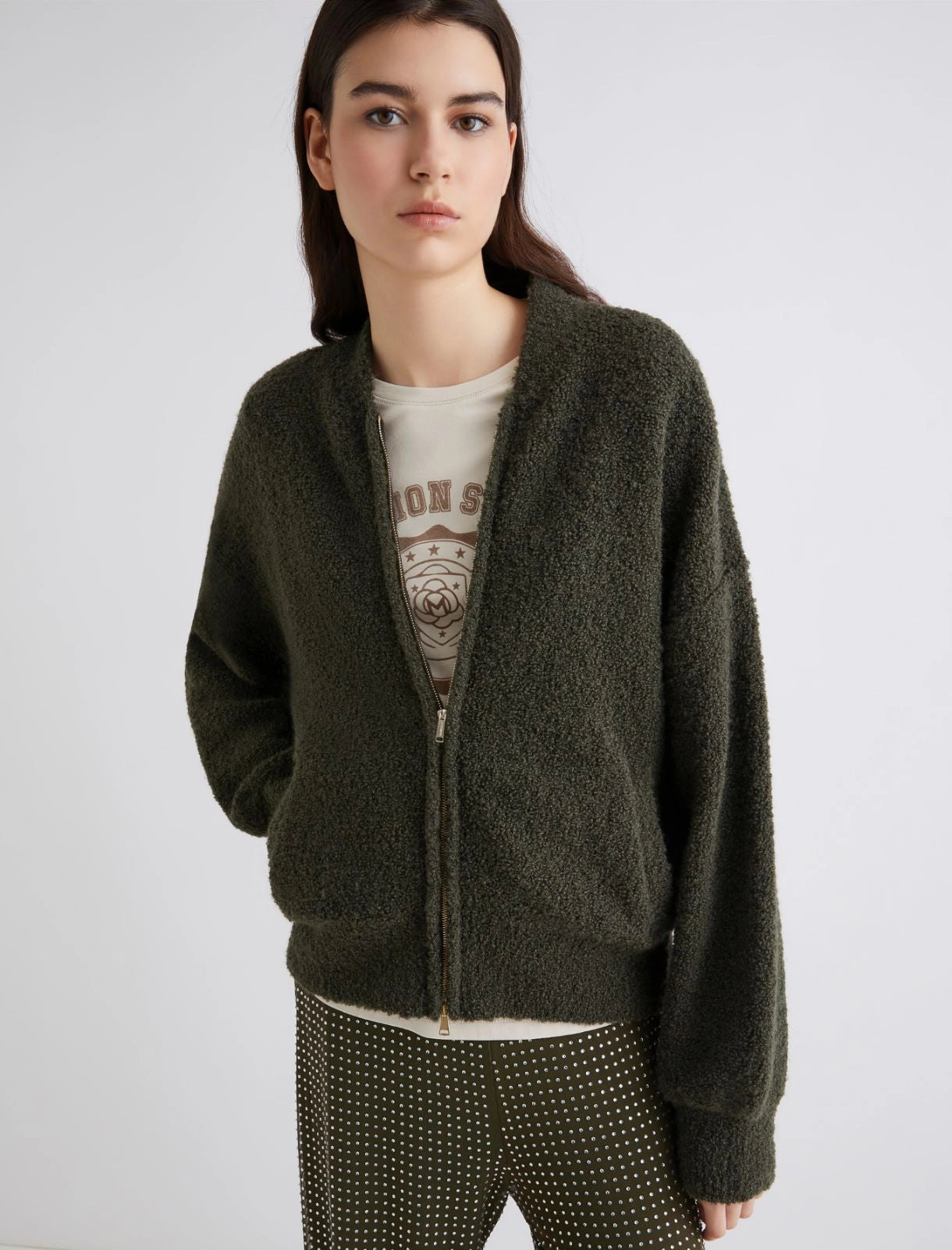 Marella Oronte Jersey Coat-Jacket
