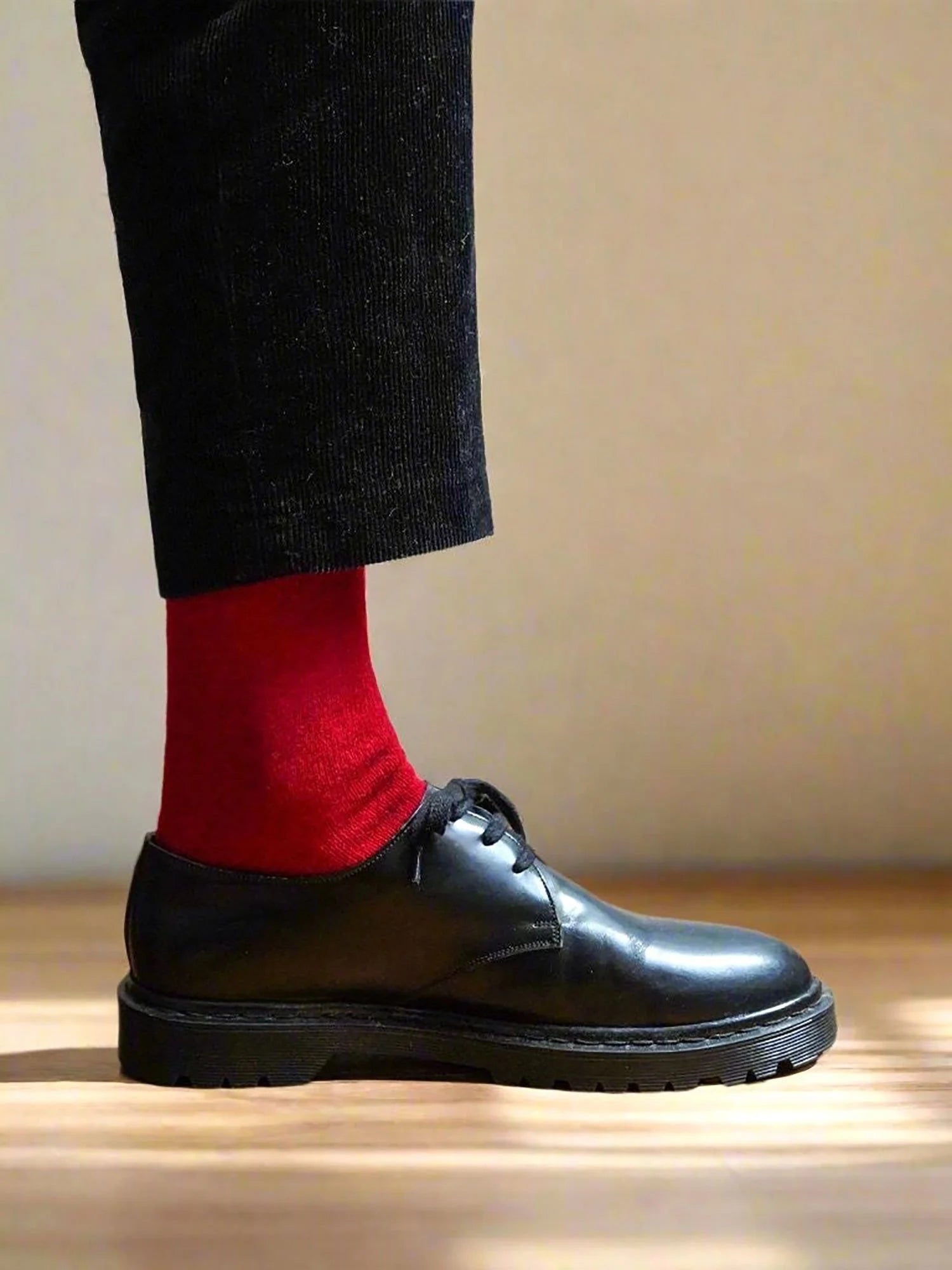 KLUE plain merino wool socks | Mustard