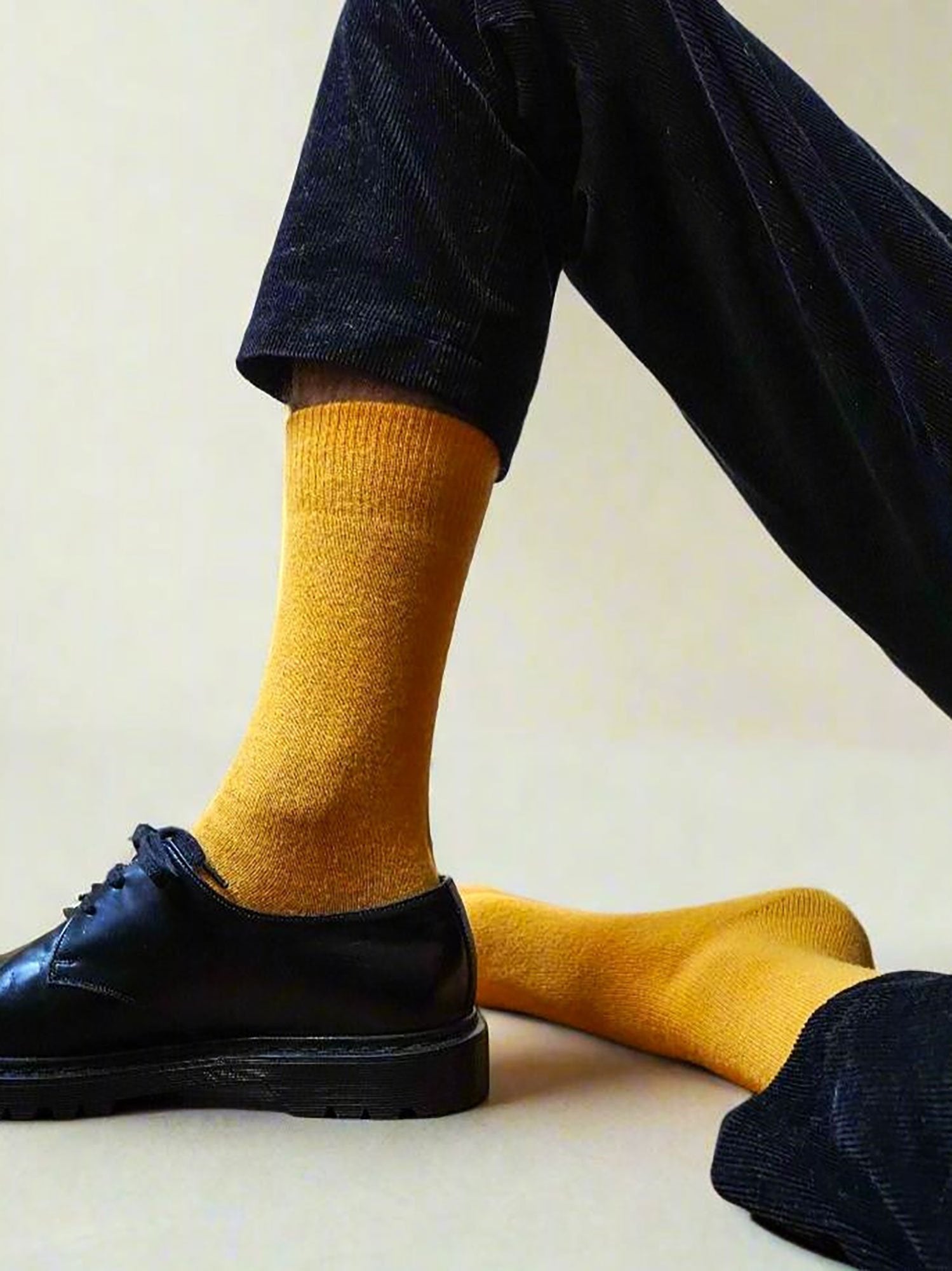 KLUE plain merino wool socks | Burgundy