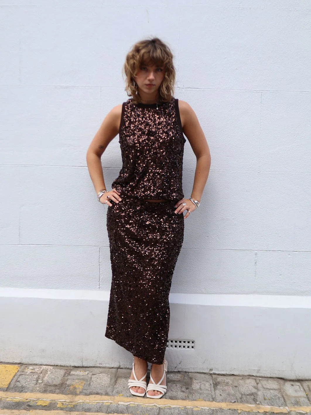 Marella Rennes Jersey Skirt