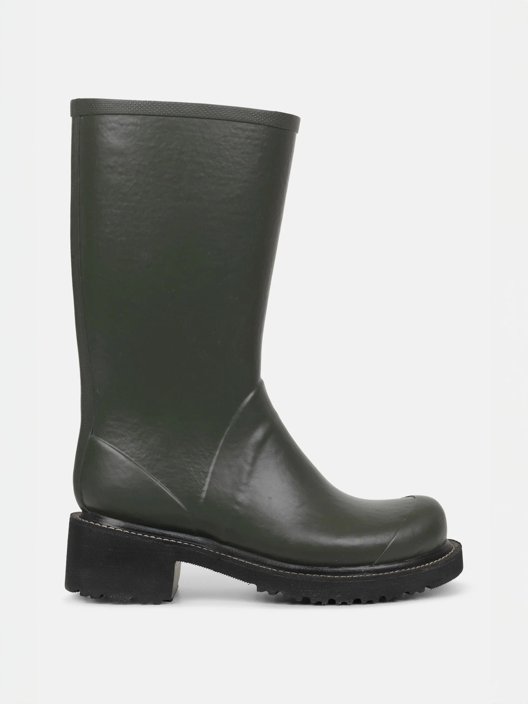 Ilse Jacobsen 3/4 Rubber Boots w Zip Rub47Zip