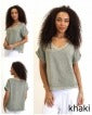 T1 Linen Cotton Mix Top