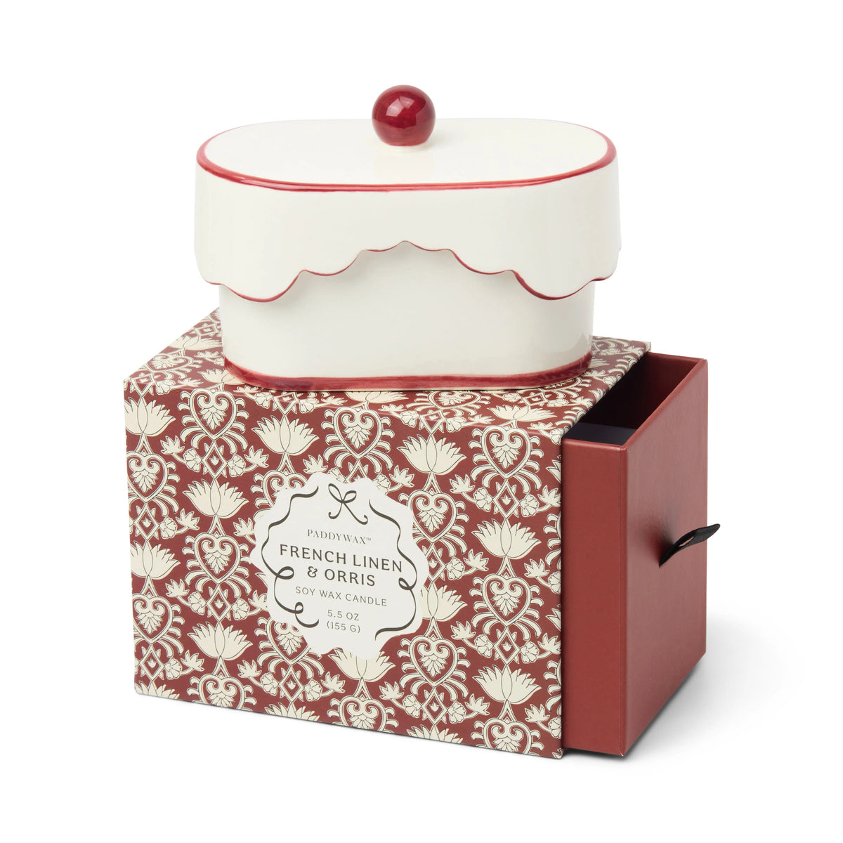 Paddy W Cherie Ceramic Dish Candle