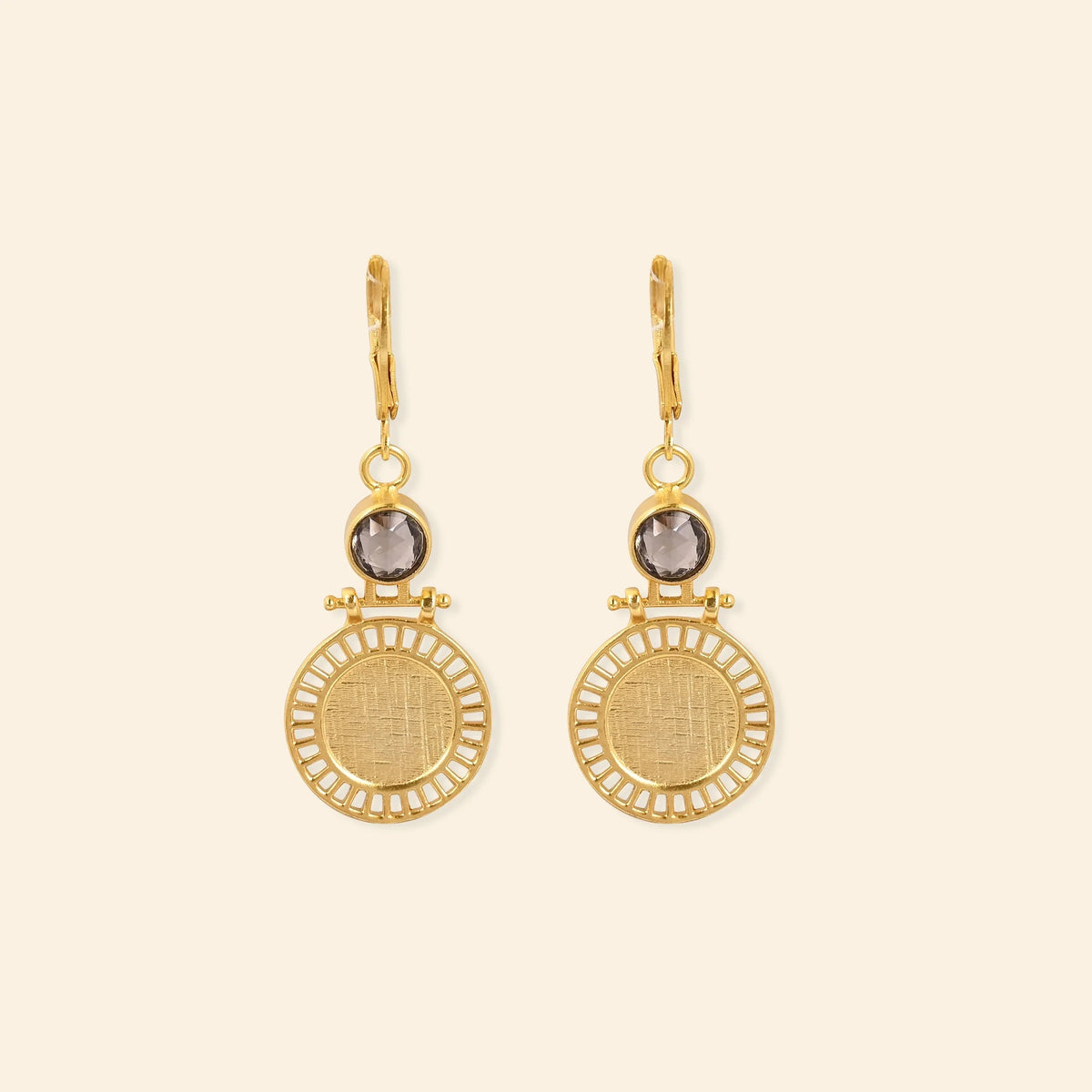 Ekadori Earrings Aurum Disc