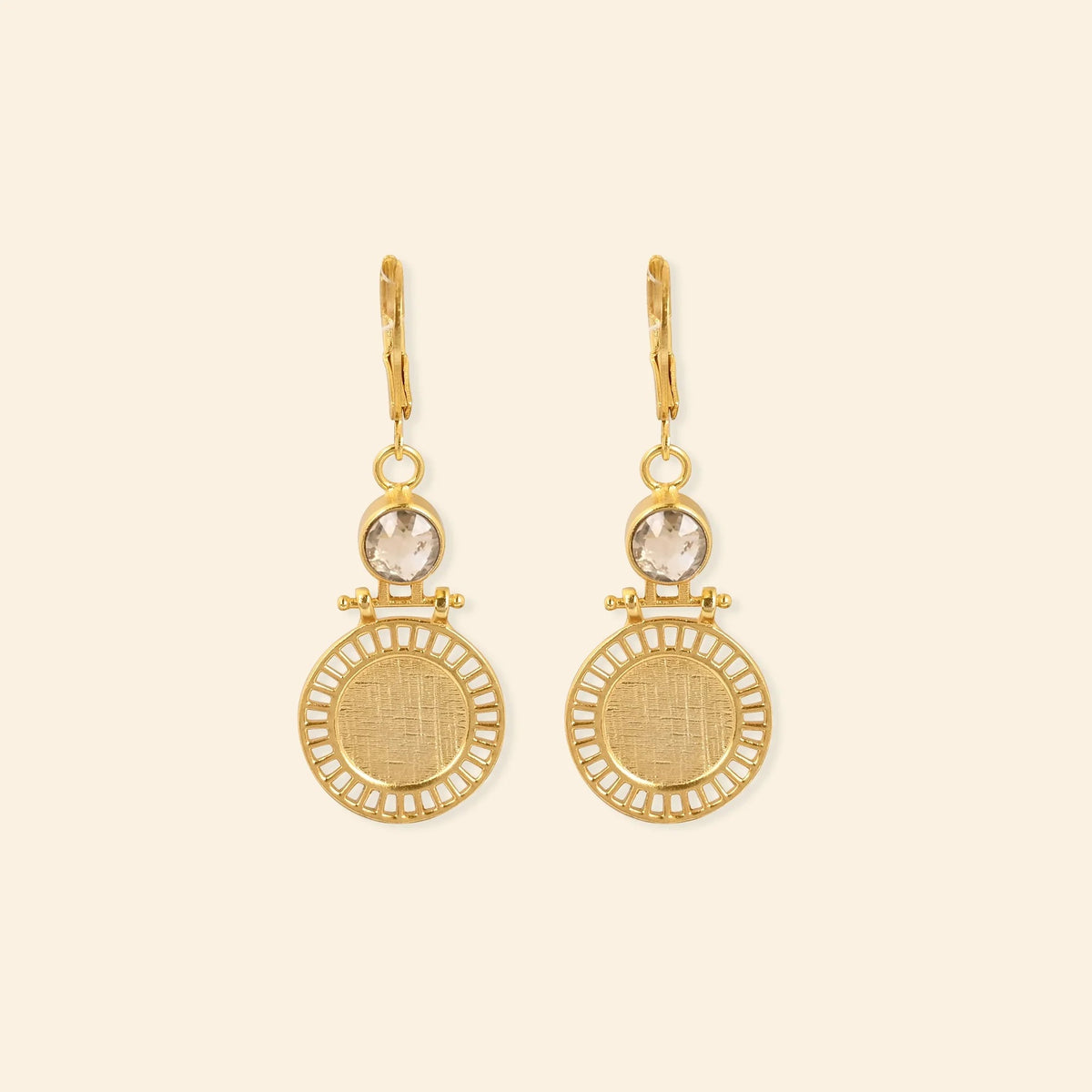 Ekadori Earrings Aurum Disc
